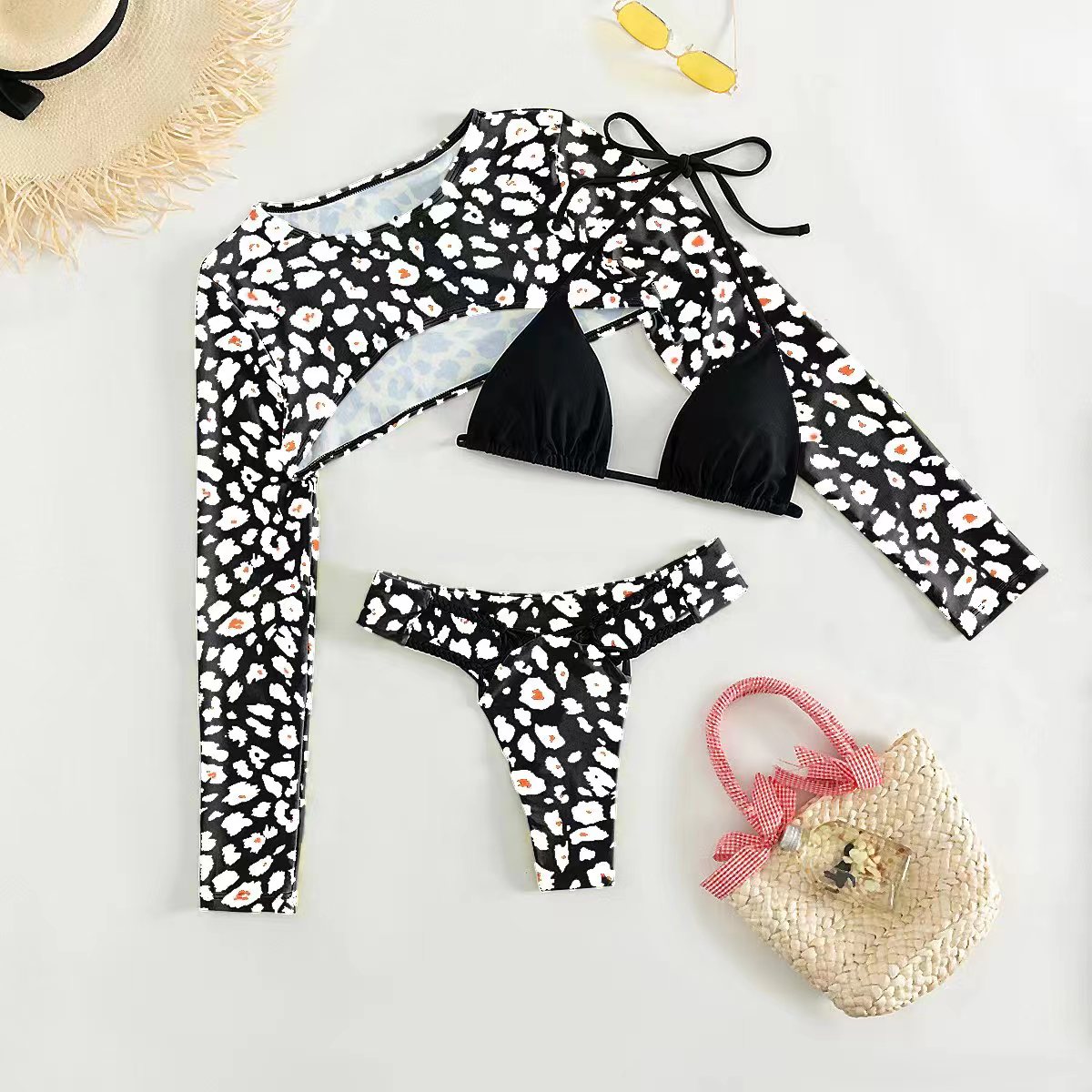 Design Your Own Swimwear OEM Knot Bikini Fashion Swimsuit