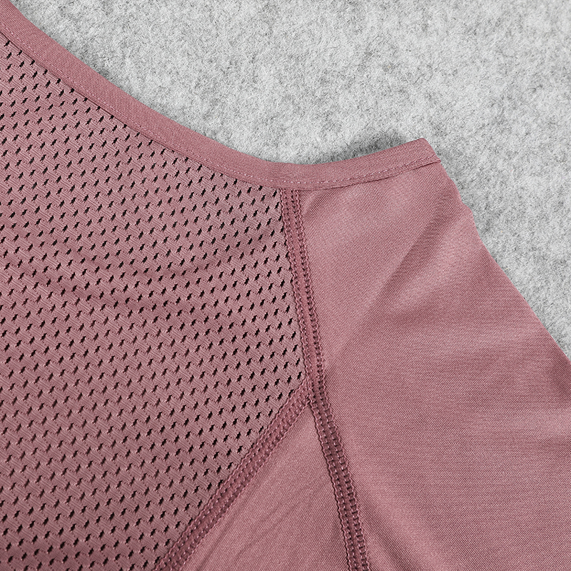 Sports Tops Gym Women Fitness T Shirt Woman Long Sleeve Yoga Top Mesh Womens Gym Tops Sport Wear Women