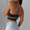 Sports Bras For Women Fashion Sexy Bra Crop Top Bustier Sleeveless Vest Sling Tank Top