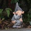  Funny Gnome Miniature Dwarf Figurine Statue Gardening Decor for Gard