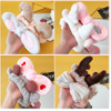 OMG Wash Face Bow Makeup Hairbands Girls Elastic Holder Hair Strap Bands