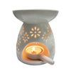 Ceramic Candle Holder Candle Tray Tower Incense Holder with Handle Oil Burner Diffuser Fragrance Tray Home Decoration