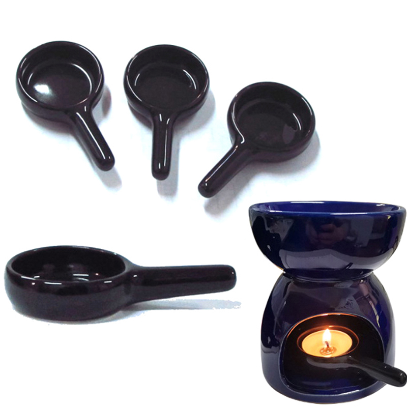  Ceramic Aroma Burner Essential Oil Aromatherapy Candle Holder New Durable Scent Lavender Fragrance Diffuser