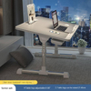 Bed Folding Table Lazy Folding Table Can Lift Stretch Bedroom Notebook Dormitory Folding Table Standing Desk with Drawer