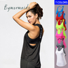 Bymermaids 2022 Gym Tops Women&#39;s Sports Top Letter Backless Shirts Sleeveless Yoga Tops Fitness Running Quick Dry Tank Crop Top