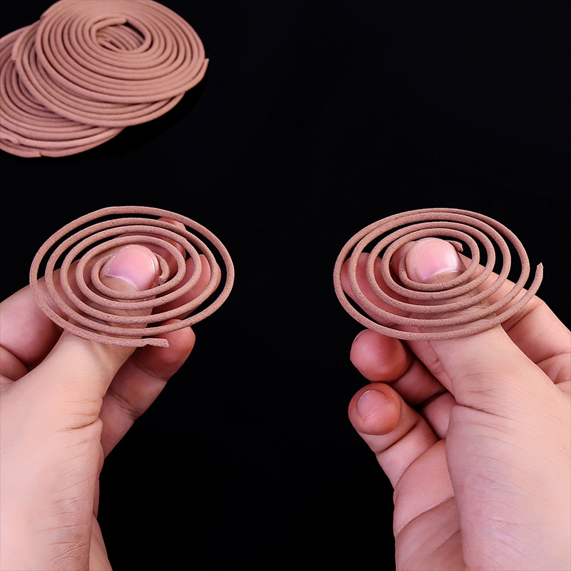 1Box 120 Single Pcs Incense Coil Sandalwood Bothroom Anti-Odour Incense