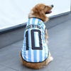 Pet Clothes Football Sports Vest Dog T Shirt Cat Summer Thin Clothes Pet Vest