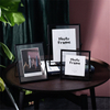 Nordic Gold Black Metal Painting Picture Poster Frame DIY Wall Photo Cube Frame Poster Creative Family Decorative Frame