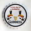 Factory Customized Bottle Cap Shape 3D Wall Hanging Vintage Metal Tin Signs
