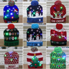New Winter Festival Xmas Party Pompom Led Hats