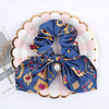 New Chiffon Bowknot Elastic Hair Bands For Women Girls 
