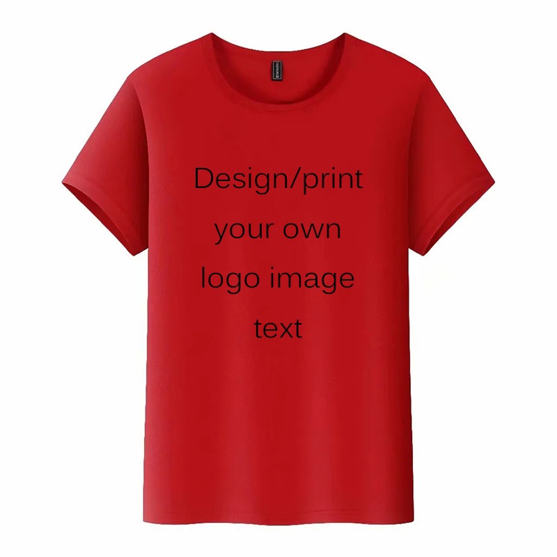Custom Logo Quick-drying T-shirt Printing Logo Picture Text Team Name 