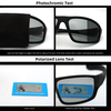 Men Photochromic Sunglasses Cycling Matte Black Sports Goggles Women Color Changing Polarized Bicycle Riding 2022 Sun Glasses