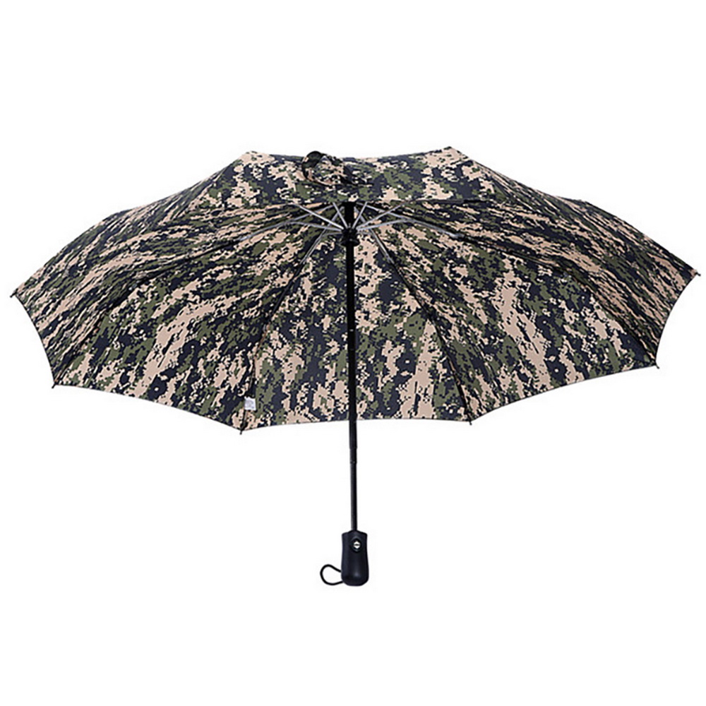2022 Camouflage Pattern Automatic 10 Bones Umbrella Parasol Sunny&Rainy Umbrella For Men Windproof