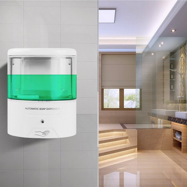 Hotel Touchless Automatic Free Hand Sanitizer Liquid Foam Soap Dispenser 