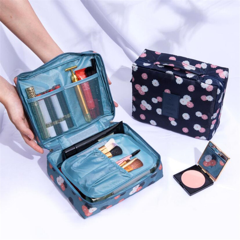 Cosmetic Bag Organizer Waterproof Portable Makeup Bag