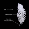 High Quality Fashion Classic Feather Brooch For Man In Box Package