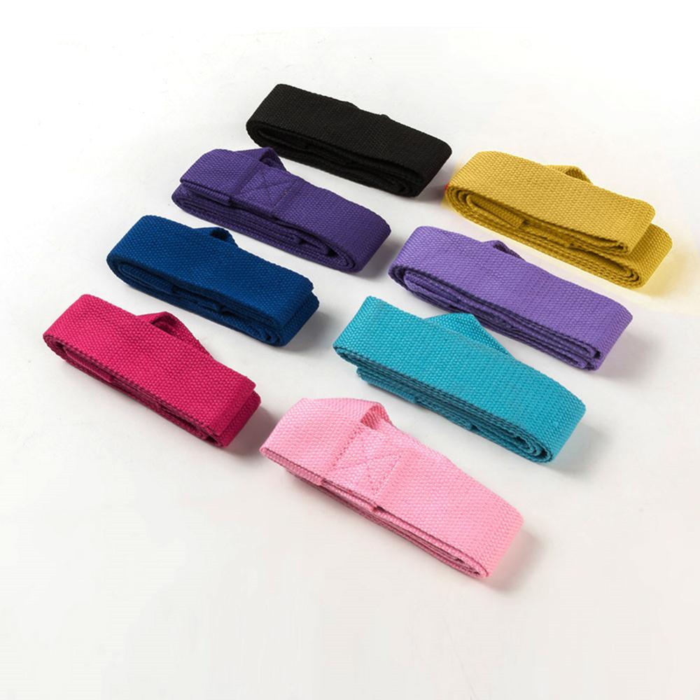 High Quality Yoga Mat Strap Belt Adjustable Sports Sling Shoulder Carry Belt Exercise Stretch Fitness Elastic Yoga Belt