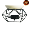 New Aromatic Oil Burner Romantic Ceramic Tealight Candle Holder Iron Oil Burner Wax Melt Burner Warmer Aroma Diffuser Home Decor