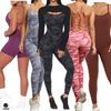 2023 Pad Sport Suit Female Sculpted Yoga Set Tracksuit Ensemble Sportswear Jumpsuit Workout Gym Wear Running Clothes Fitness