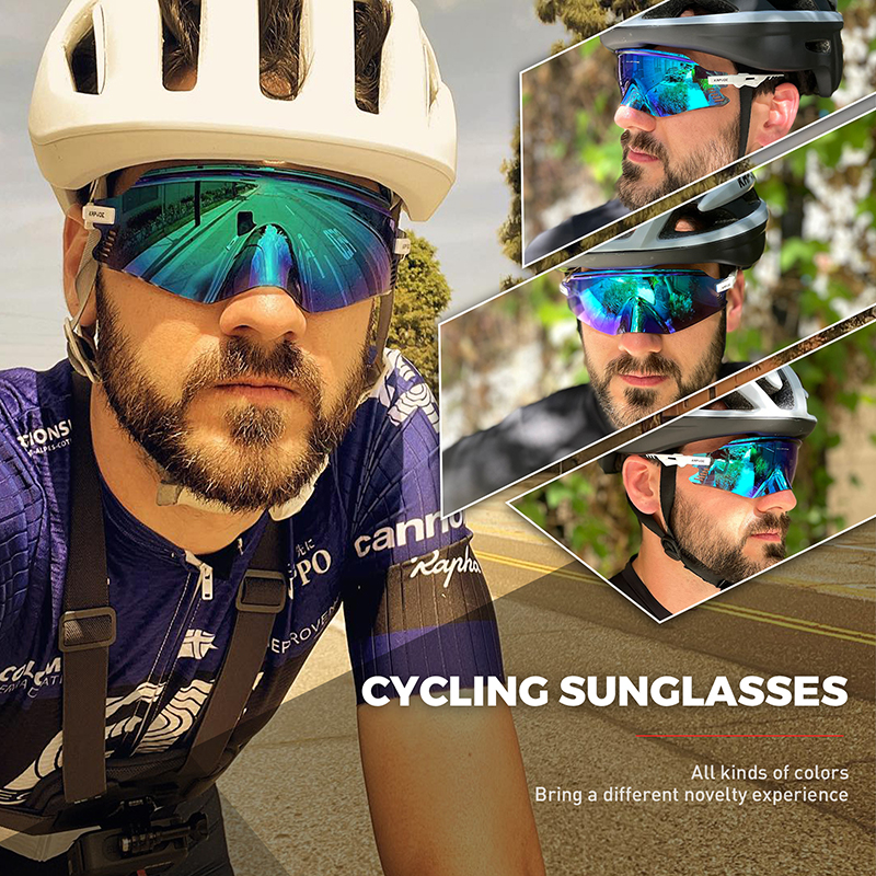 Sport Cycling Sunglasses UV400 Road Bike Mountain Bicycle Glasses Outdoor Riding Goggle Eyewear for Man Women Cycling Glasses