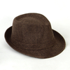Men Hats Fedoras Top Jazz Plaid Hat Adult Bowler Hats Classic Version Chapeau Hats