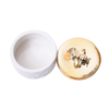 Jewelry Box Girls Room Accessories Ceramics Bee Lid Cute Bee Insect Display Storage Box for Ring Earring Necklace