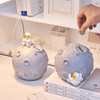 Modern Home Decor Cute Astronaut Statue Piggy Bank Resin Money Box Savings Box for Coins Piggy Bank for Children Kawaii Decor