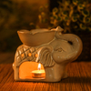  Elephant Oil Burner Wax Warmer Oil Wax Melts Fragrance Ceramic Tealight Holder