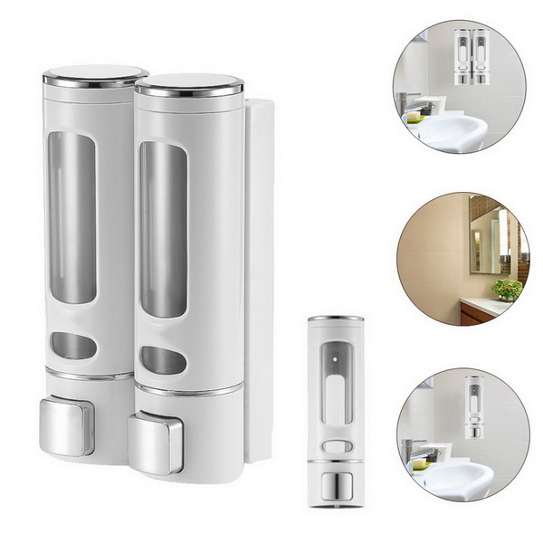 Bathroom Wall Mounted Plastic Hotel Hand Liquid Soap Dispenser