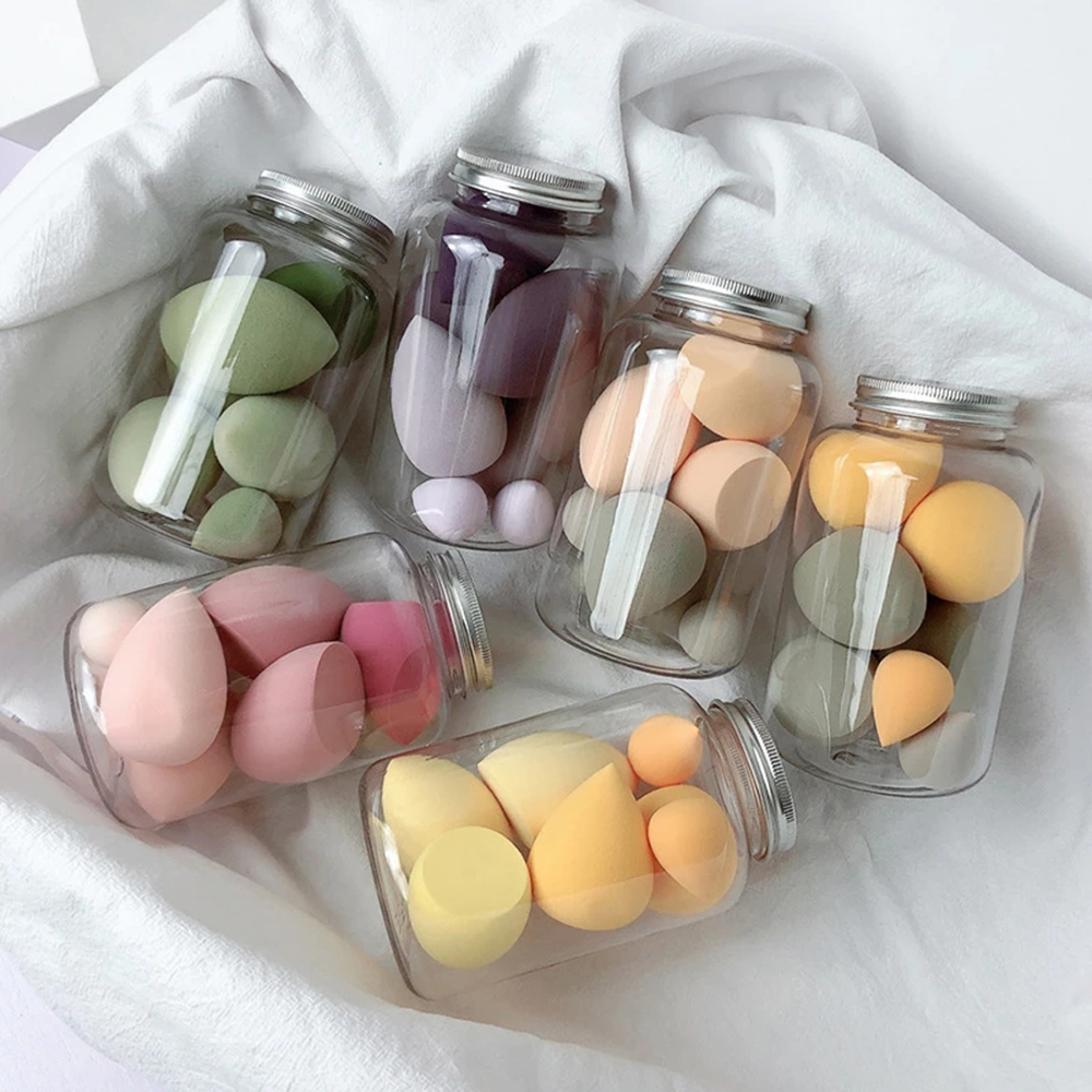 Different Sizes Makeup Sponge Dry&Wet Use Cosmetic Puff Sponge