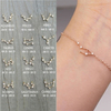 Constellation Simple Bracelets for Women Charm Zodiac Pattern Chain Bangles Birthday Bracelet Jewelry Gift