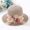 Fisherman Straw Bow Hat Women Sunscreen Sweet Summer Vacation Casual Holiday Women Girls Fashion Bucket Beach Hat
