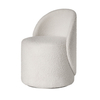 Cute Princess Prince Sofa Chair Beige White Spinning Swivel Backrest Pouf Children Bedroom Makeup Ottoman Adults Baby Gift