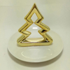 Ceramic Pink White Jewelry Tray Ring Dish Oval Shape With Gold Rim Decorative Trinket Plate Jewelry Organizer Dish Ring Holder