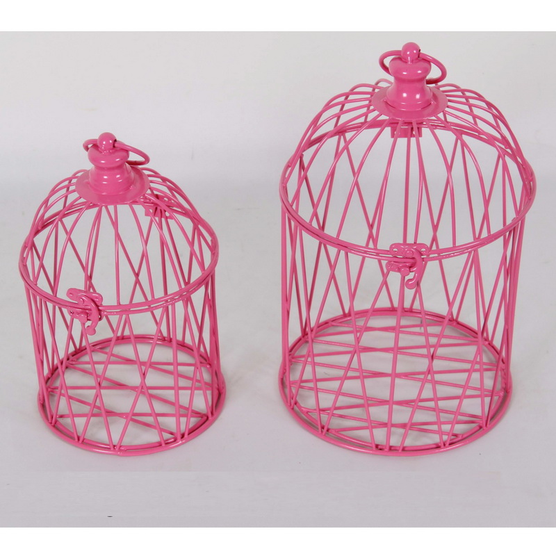 New Products White Wedding Decorative Metal Garden Bird Cage