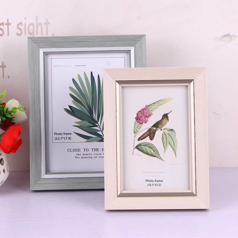 Free Sample PS Wooden Photo Frame