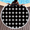 microfiber round beach towel