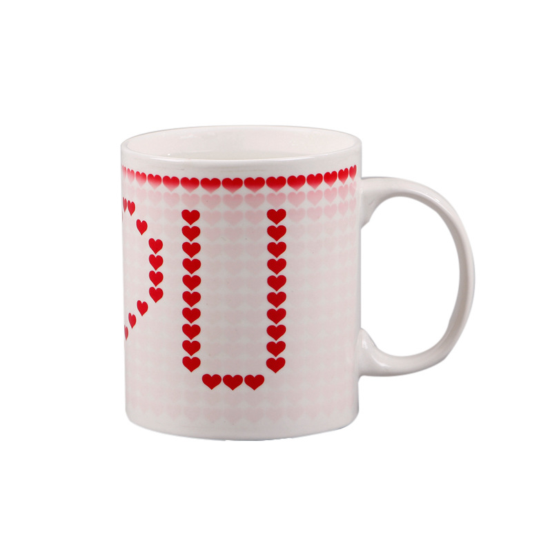 Customize 11oz Sublimation Black Color Change Magic Coffee Mug 