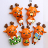Factory wholesale polyresin mini cute fridge magnet