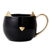 New Products of Creative Gift Cartoon Black And White Cat Ceramic Mug
