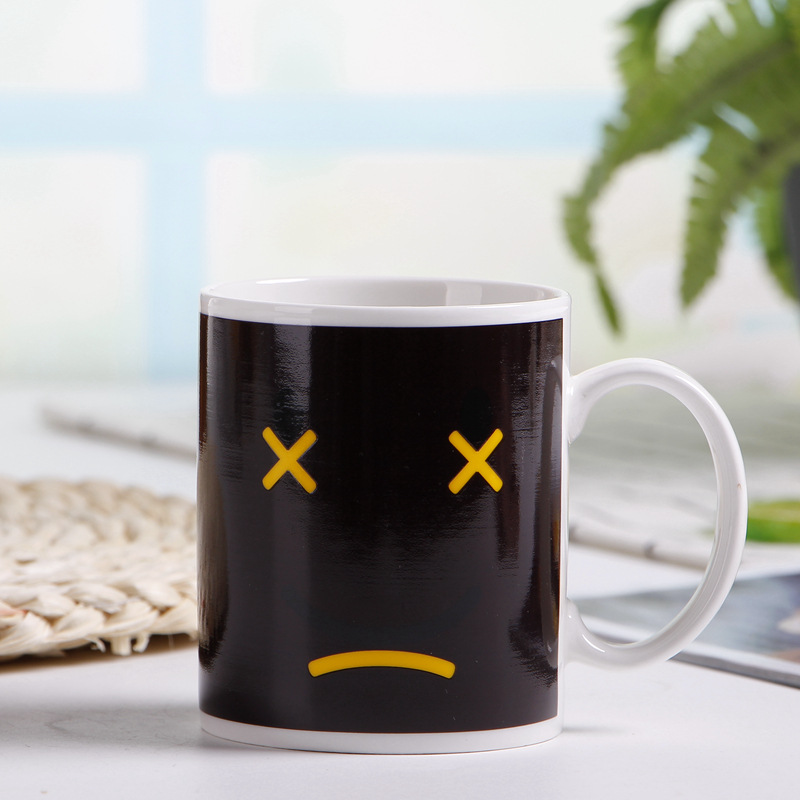 Black Magic Coffee Mug,ceramic Color Change Mug,heat Resistant Coffee Mugs.