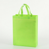 Printed Organic Washable Grocery Value Reusable PP Gift Foldable Non-Woven Tote Shopping Bag 