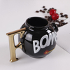 Custom Promotional Ceramic Bomb Shaped Decal Tea Mug Cup Gifts Mug Coffee Mug 