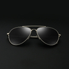 Free Sample Custom Logo Fashion Vintage Men Women UV400 Polarized/PC/AC Lens Metal Sunglasses 