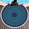 Microfiber Custom Round Beach Towel Printing