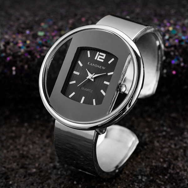 Luxury Brand Gold Silver Women Watches Steel Ladies Watch Creative Girl Quartz Wristwatch Clock 