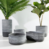 new design home decor cheap colorful modern geometric ceramic garden flower wedding pot