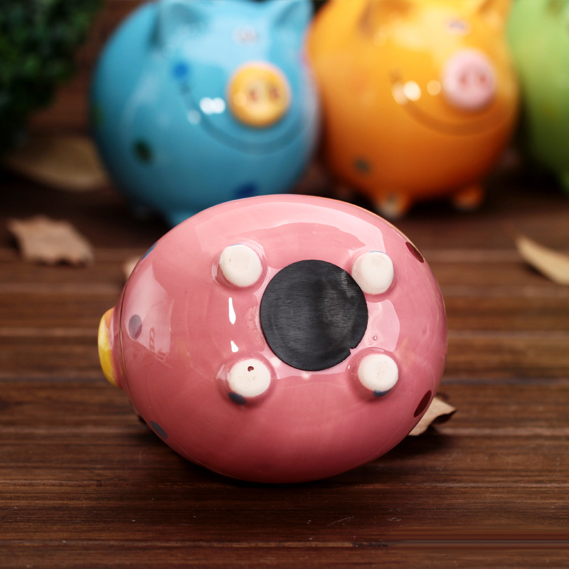Pot Of Dreams Ceramic Gift Pig Money Box For Bill Pot