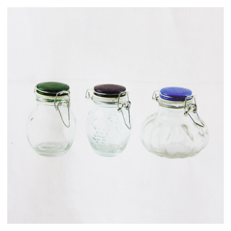 Borosilicate Honey Candy Herb Weed Cookie 350ml 400ml Food Storage Glass Jar